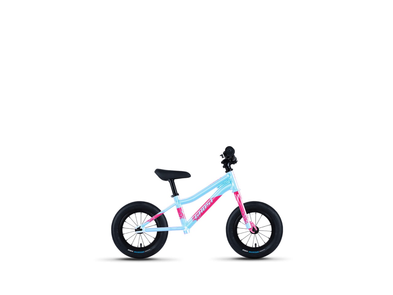 Powerkiddy AL K | GHOST glossy blue/magenta | - baby Fahrradwelt Huber 12 Laufrad Kinder